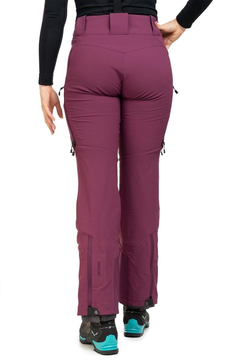 Pantaloni trekking donna softshell Dawn Patrol Women viola 2/7