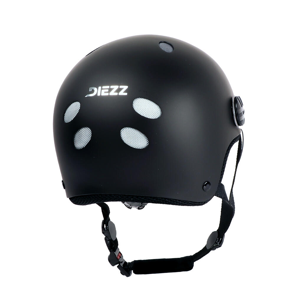 Casco con visor CITY Color BLACK 3/6