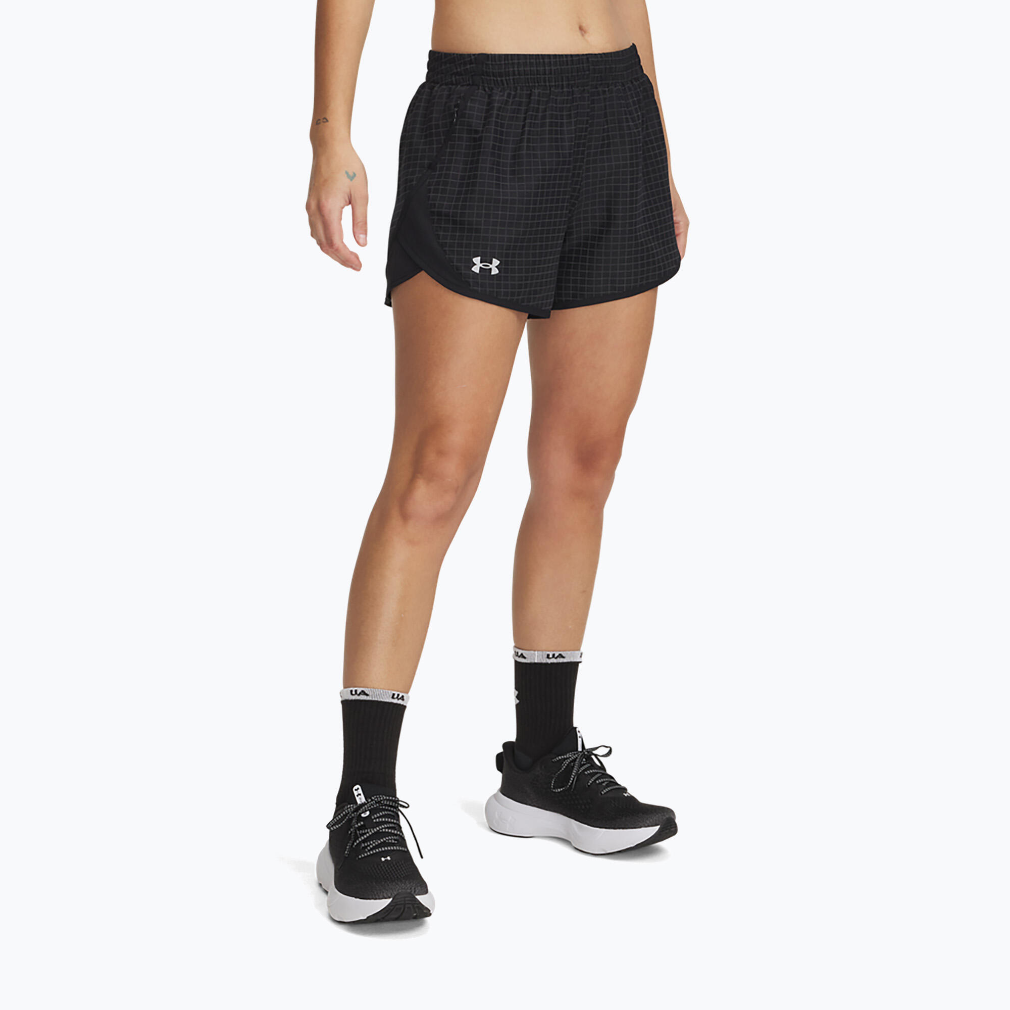 Spodenki do biegania damskie Under Armour Fly By 3"  Novelty