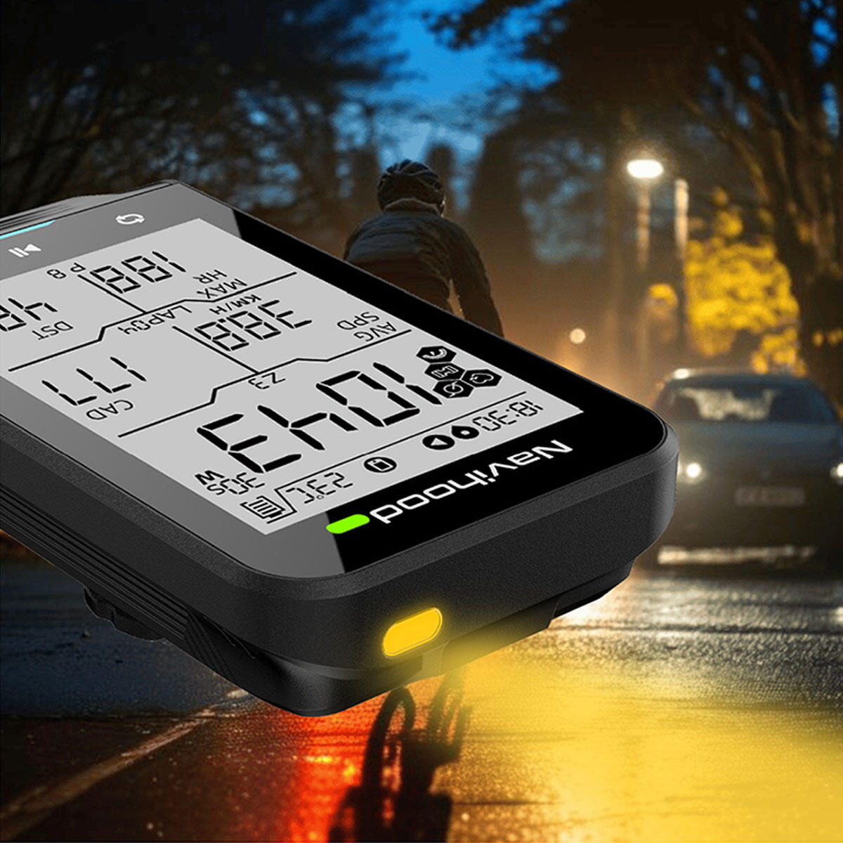 Compteur de Vélo GPS M2 Oval - Essentiel pour Cyclistes 5/6