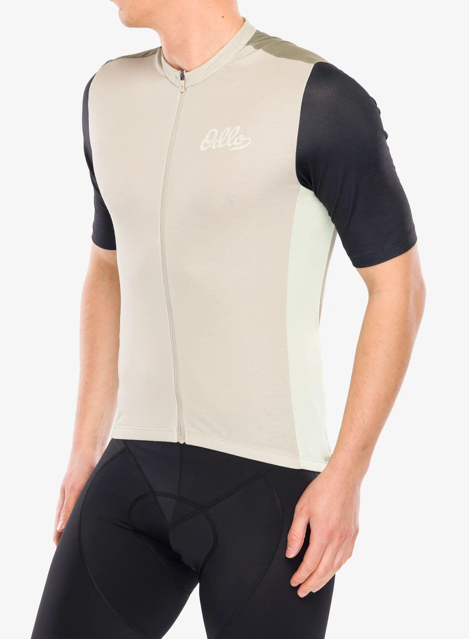 Maillot de cyclisme à zip intégral et imprimé héritage Essentials ODLO 3/7