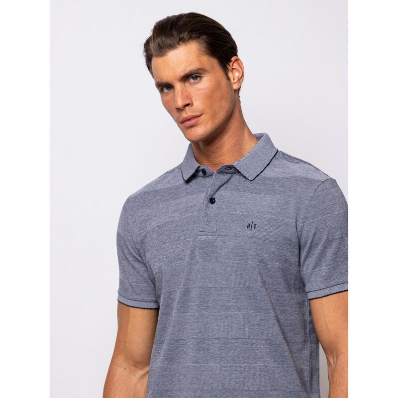 Tricou cu mânecă scurtă, cu guler, pentru bărbați DEVICE