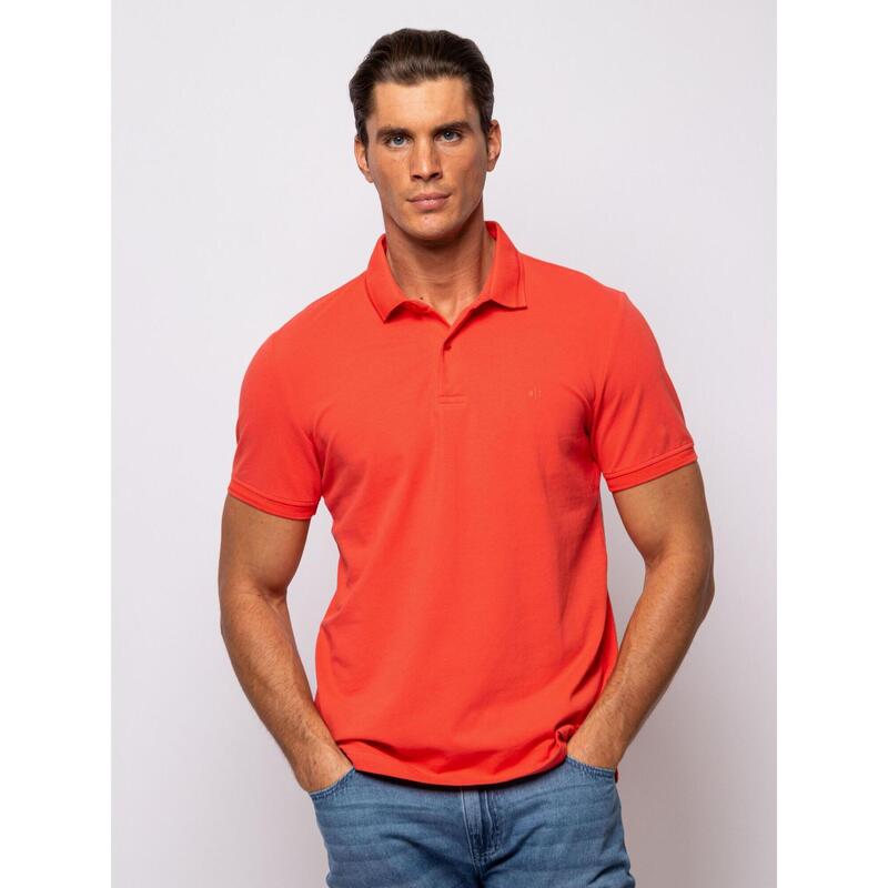 Tricou cu mânecă scurtă, cu guler, pentru bărbați DRAGON