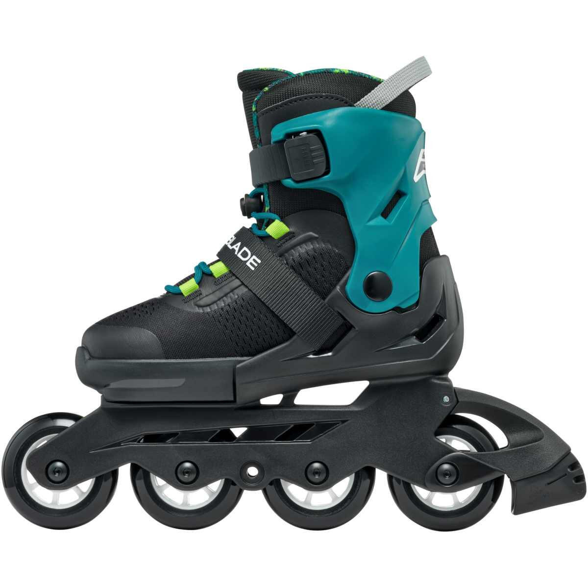 Rolki dziecięce Rollerblade Microblade XT Black Petrol Green 4/7
