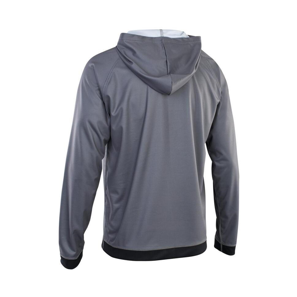 Bluza z kapturem surfingowa męska ION Wetshirt Hood steel gray