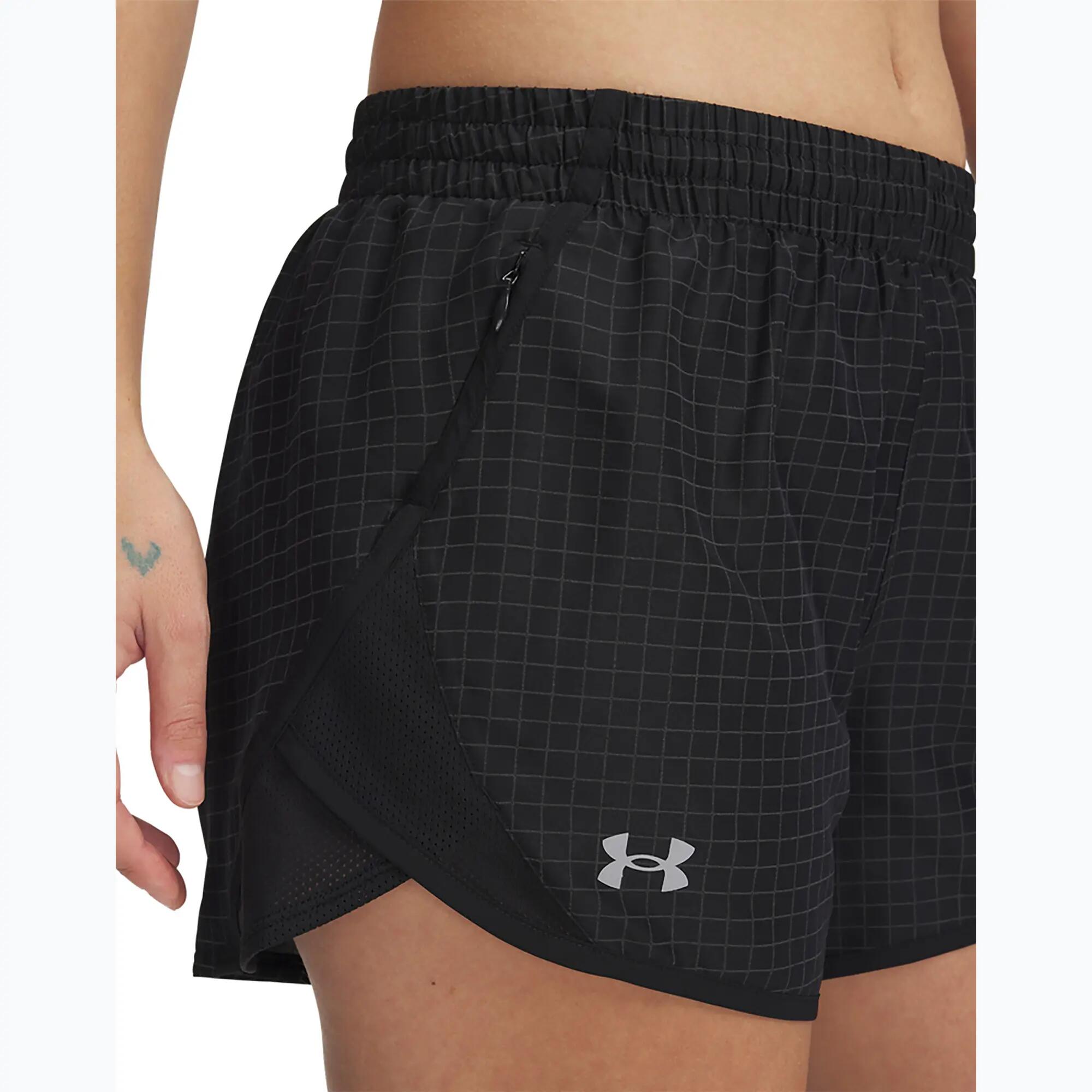 Spodenki do biegania damskie Under Armour Fly By 3" Novelty 4/5