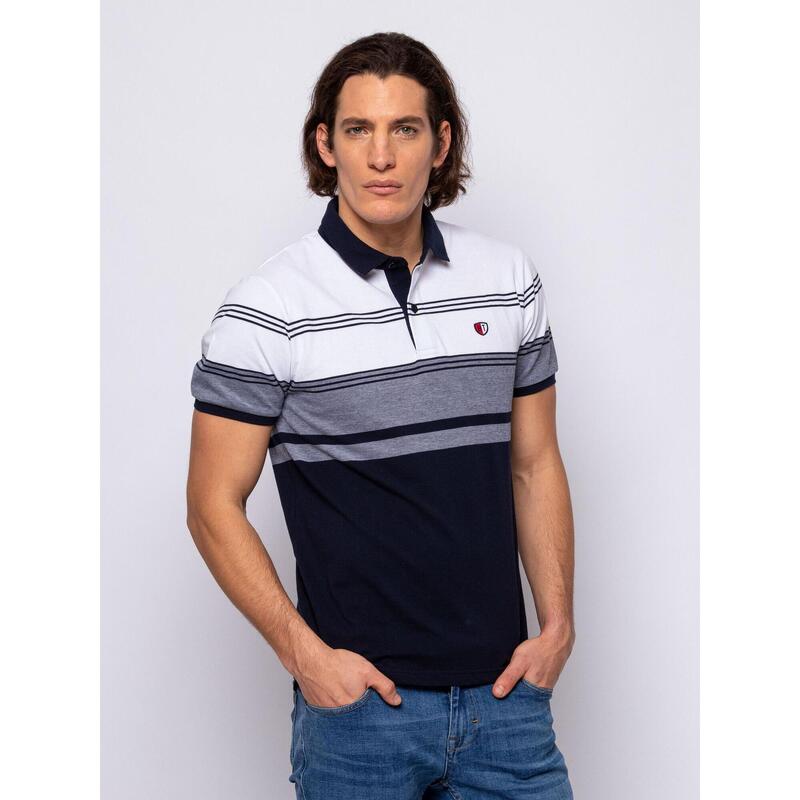 Tricou cu mânecă scurtă, cu guler, pentru bărbați DOREK
