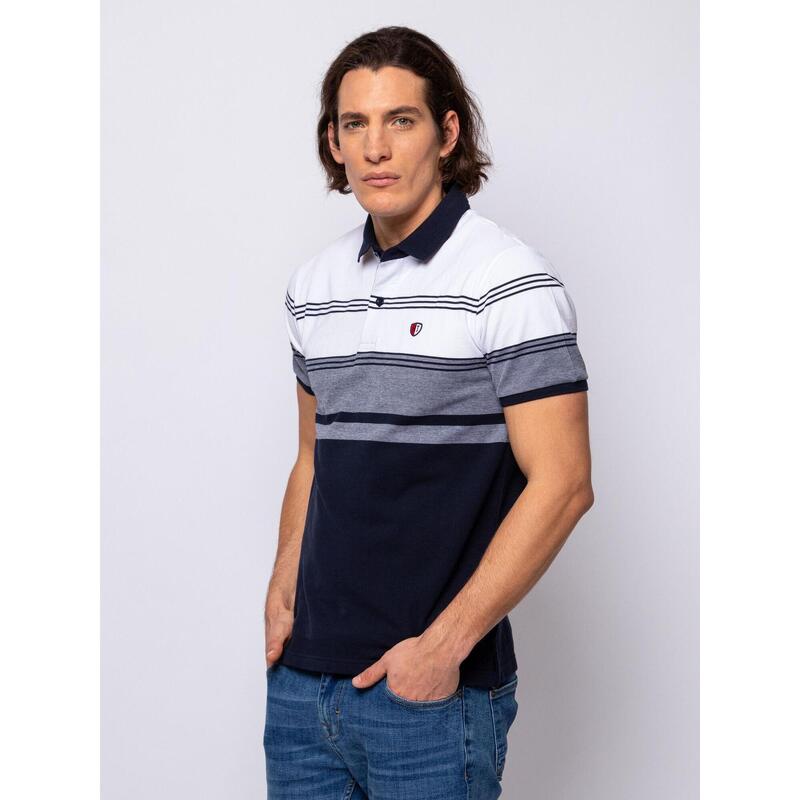 Tricou cu mânecă scurtă, cu guler, pentru bărbați DOREK