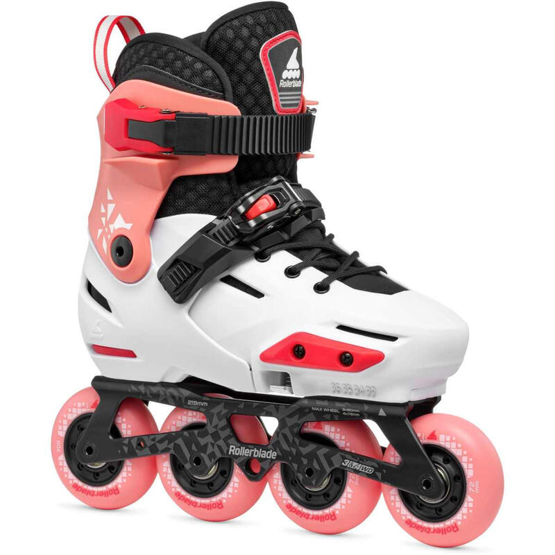 Rolki dziecięce Rollerblade Apex Platinium Coral