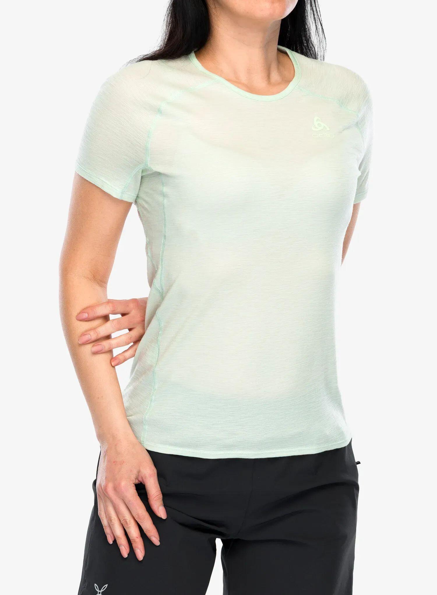 Koszulka do biegania damska Odlo X-Alp PW 115 T-Shirt Crew Neck S/S 5/7