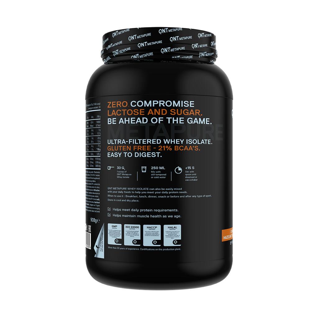 Metapure Whey Isolate Zero - Chocolate Hazelnut Flavour - 908 g 2/3
