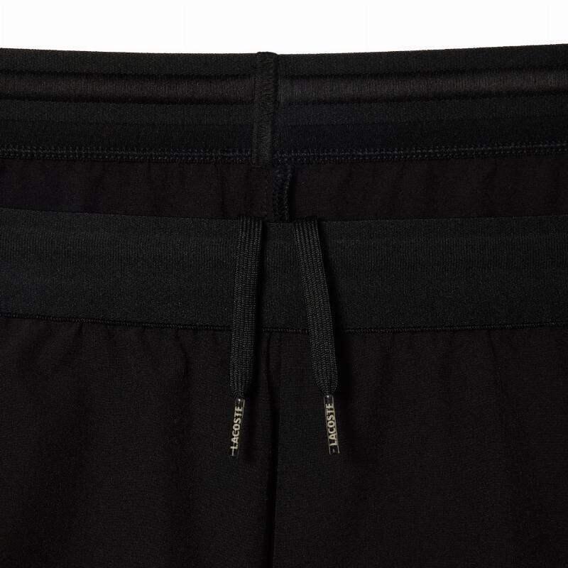 Pantalón Lacoste Corto Sport Ultra Dry Negro 2025 4/5