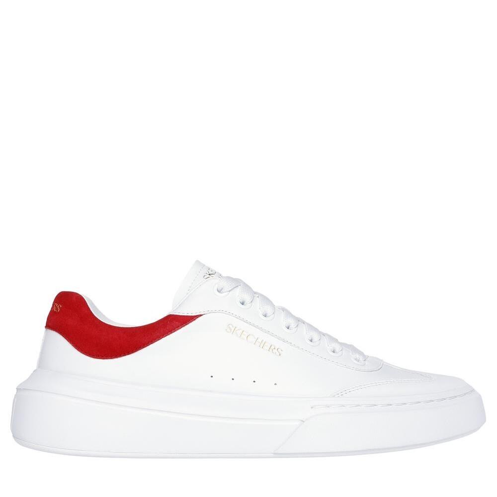 Baskets HOMME Skechers Cordova Classic-lighto BLANC-roja 1/5