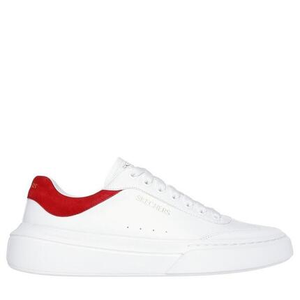 Baskets HOMME Skechers Cordova Classic-lighto BLANC-roja