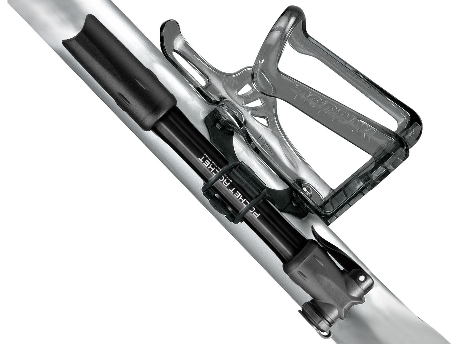 Topeak Pocket Rocket Minipomp - Zwart, Compact en Efficiënt 3/7