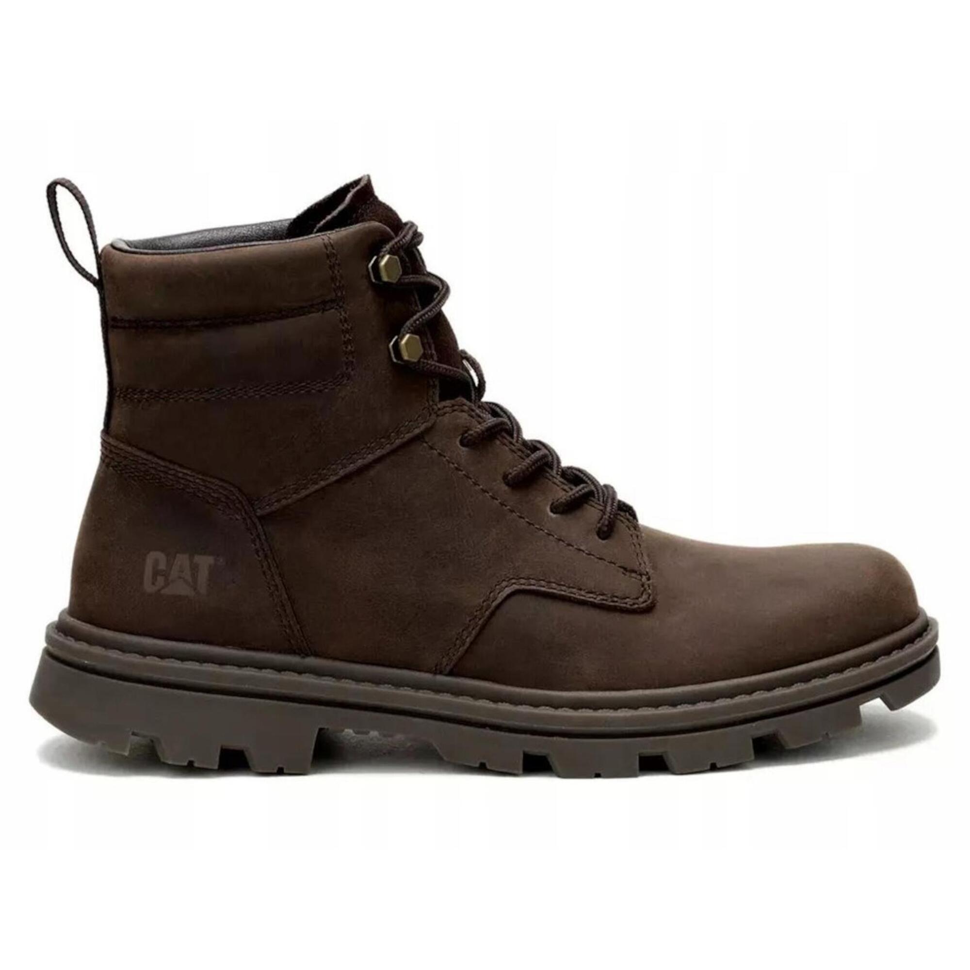 Buty na co dzień męskie CATERPILLAR PRACTITIONER MID wysokie skóra