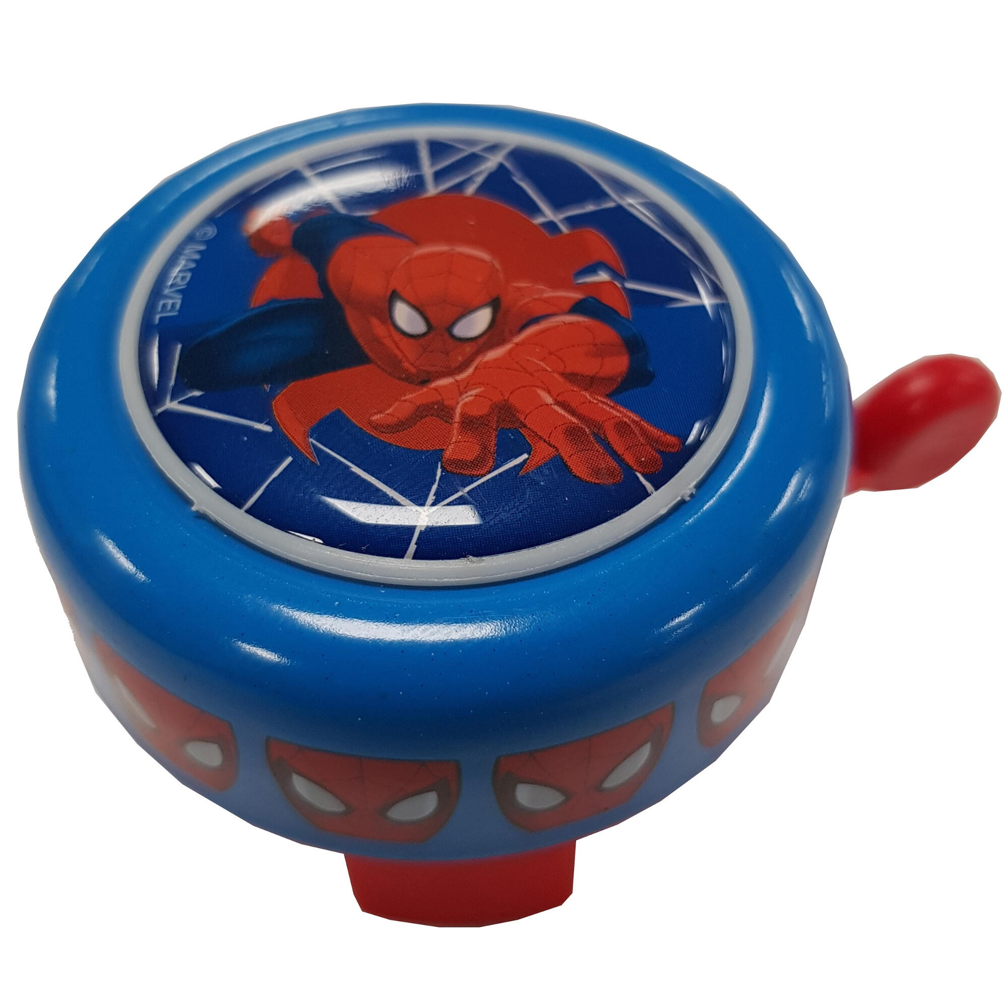 MARVEL Spider-Man Fietsbel Blauw Rood 54 mm voor Kinderen
