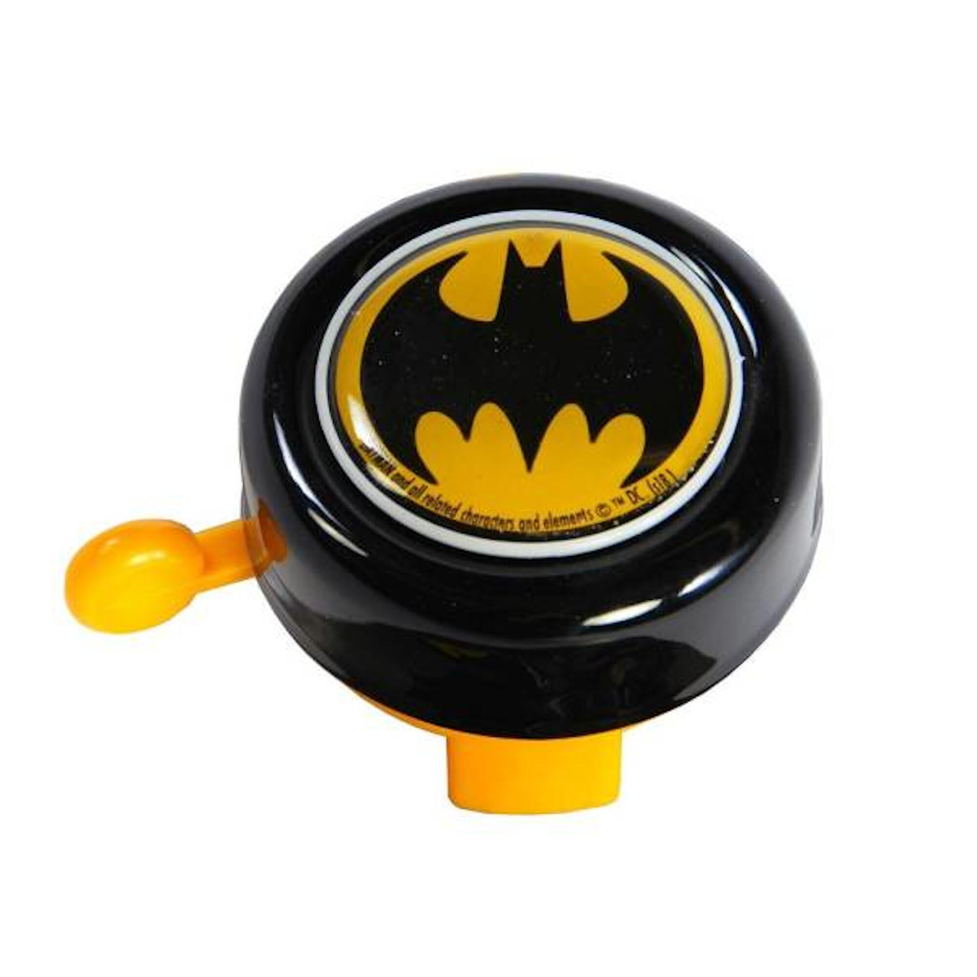 DC COMICS Batman Fietsbel 50 mm in Zwart en Geel