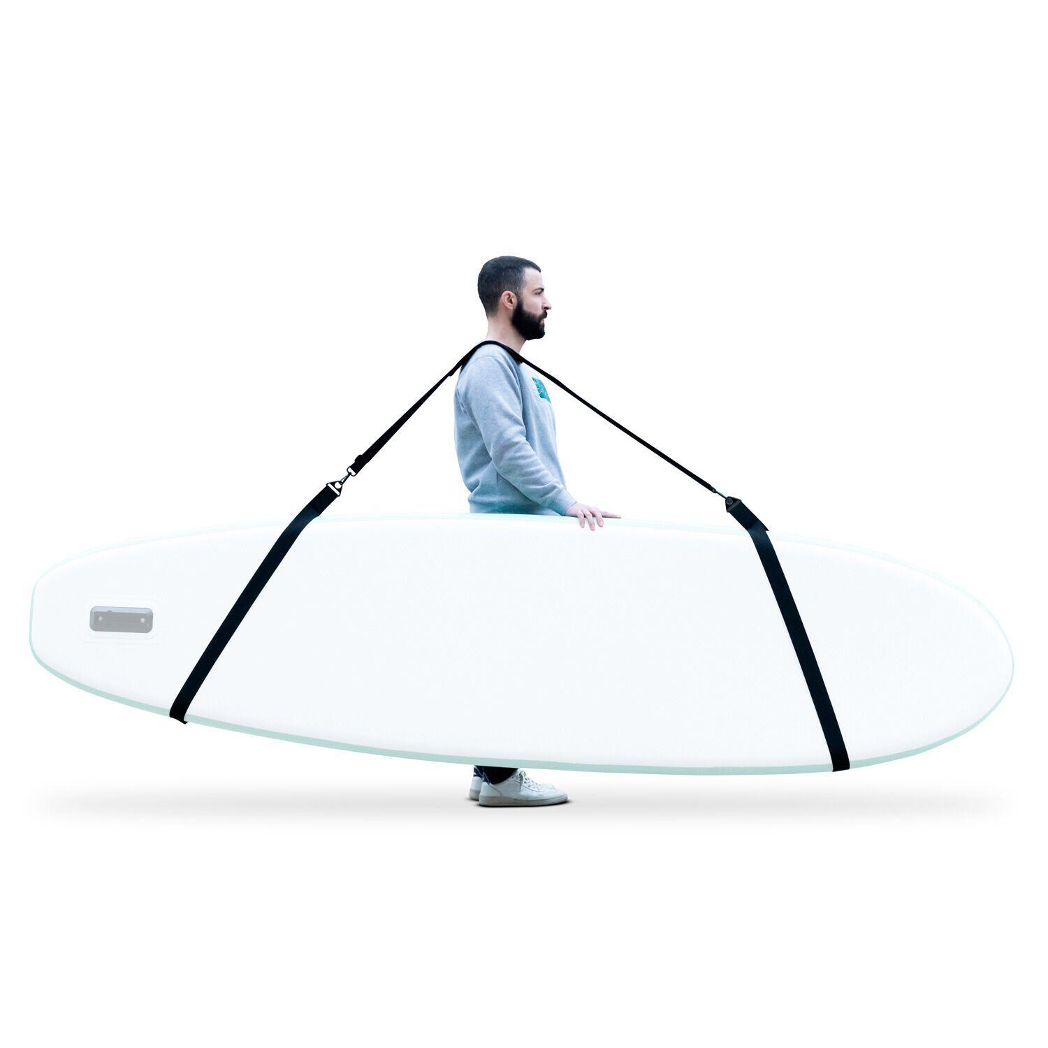 SIMPLE PADDLE Cinghia di trasporto regolabile per Stand Up Paddle – Universale – Nera