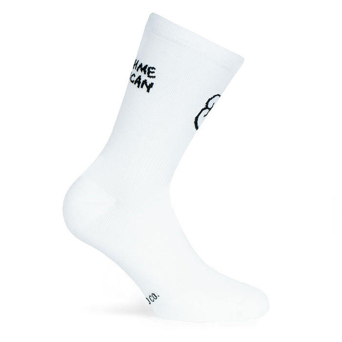 Calcetin running  unisex Catch Me, tricotado color Blanco 2/4