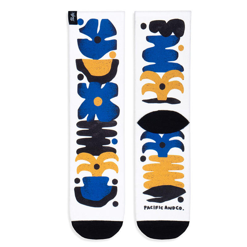 Calcetin Running con tejido Coolmax Unisex Totem, sublimado Multicolor 2/3