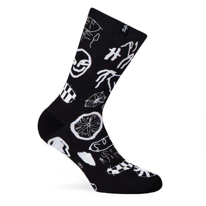 Vogel Chaussettes de course en tissu Coolmax unisexe, multicolore sublimé 2/4