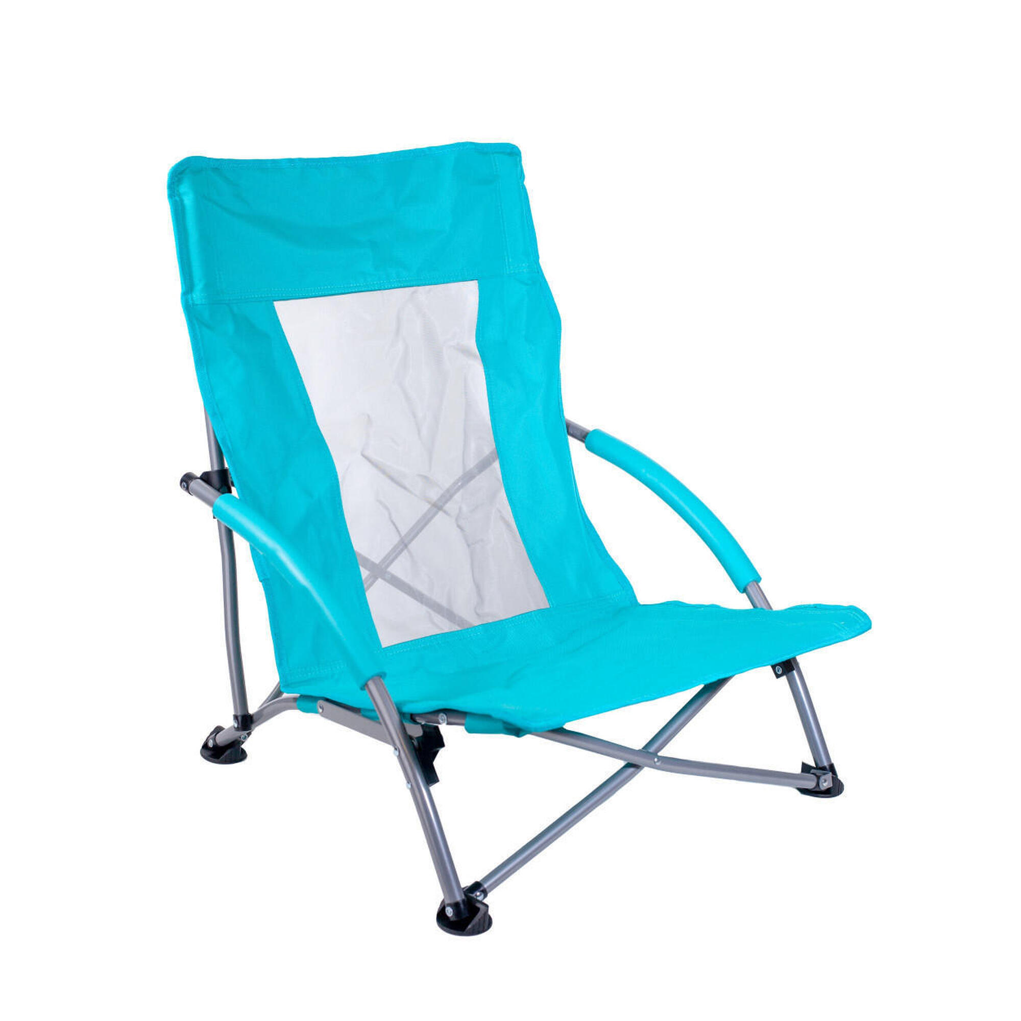 Sun & Surf - Chaise Pliante Avec Housse - Aquamarina - Siège Pliant - Bleu - Taille Unique - Decathlon