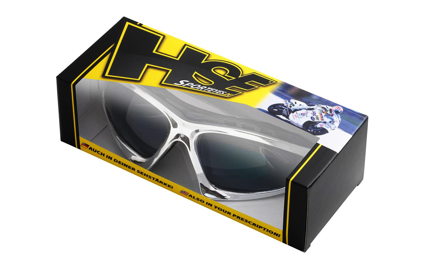 Sportbrille | FALCON-X | smoke | Steinschlagbeständig | beschlagfrei 6/7