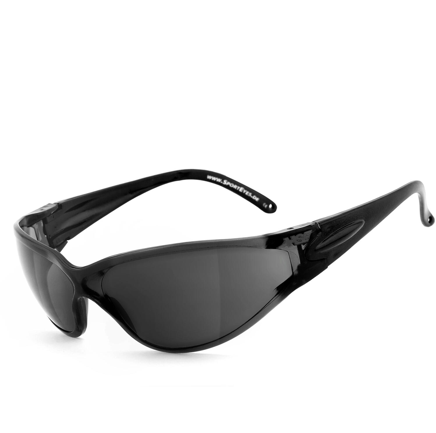 Sportbrille | BIG DEUCE | smoke | Steinschlagbeständig | beschlagfrei 6/7