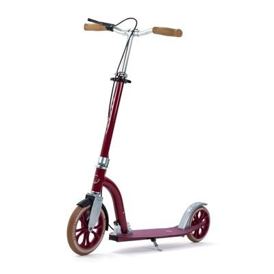 FRENZY SCOOTERS Frenzy 230mm Doppelbremsroller für Erwachsene Burgund