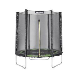 Trampoline 180cm - Cassiopée vert avec son filet de protection - Trampoline de