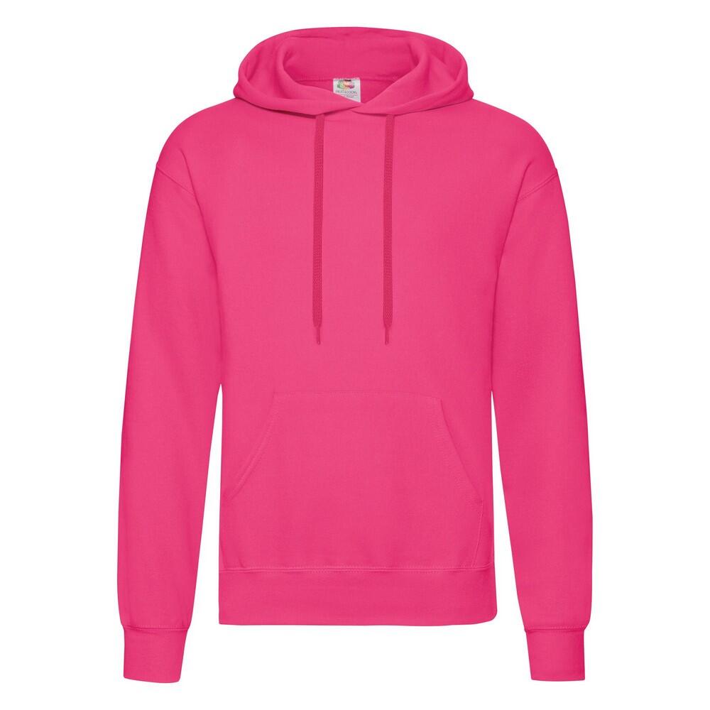Fruit Of The Loom Mens Hooded Sweatshirt / Hoodie
