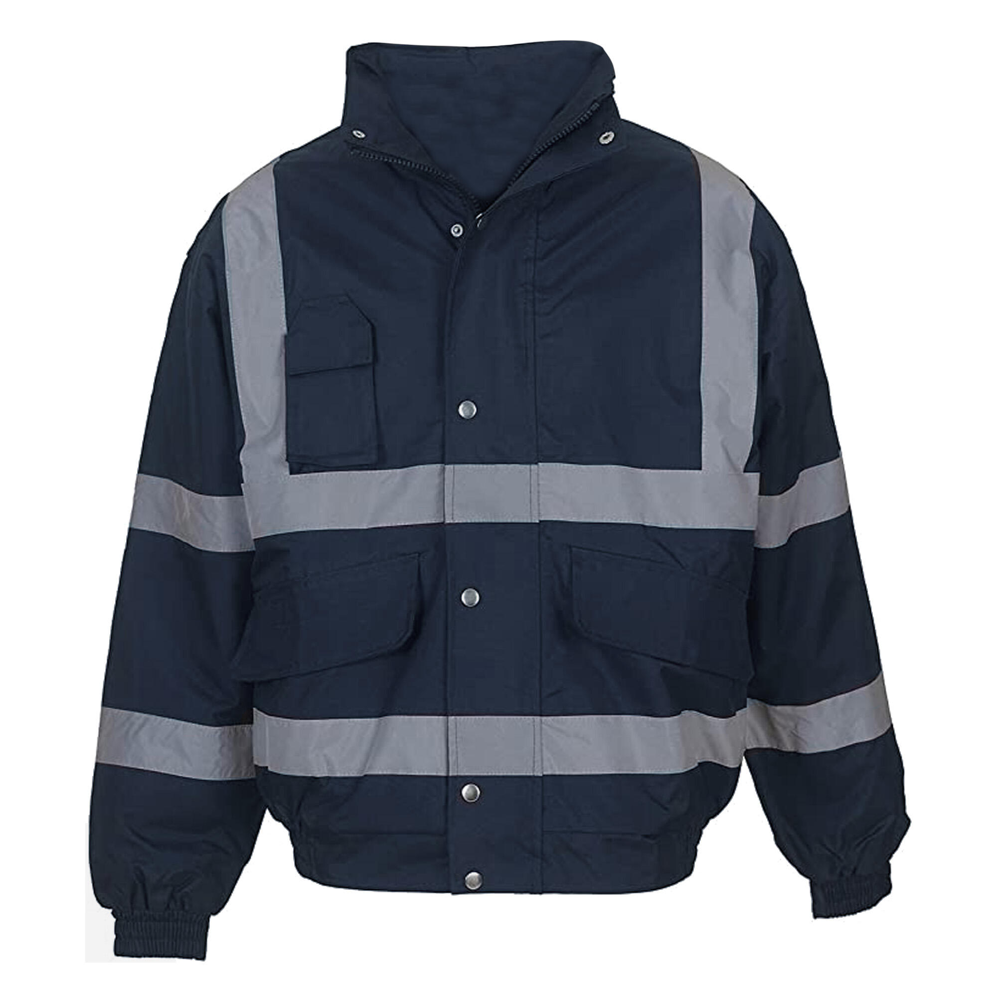 Yoko Mens Hi-Vis Bomber Jacket