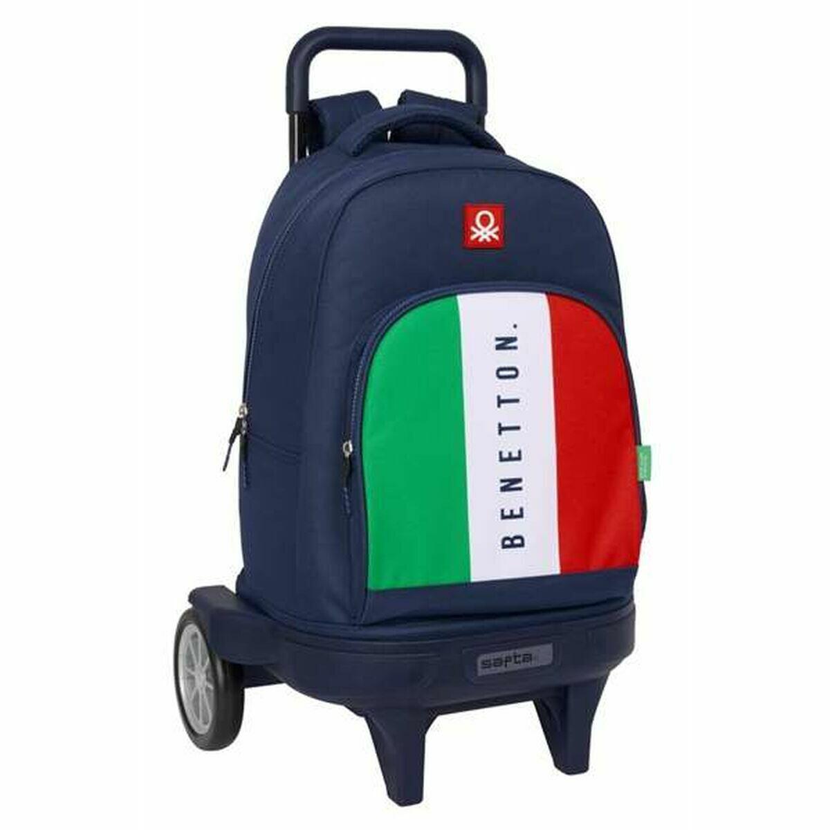 BENETTON Mochila Escolar Benetton Flag Poliéster 600D