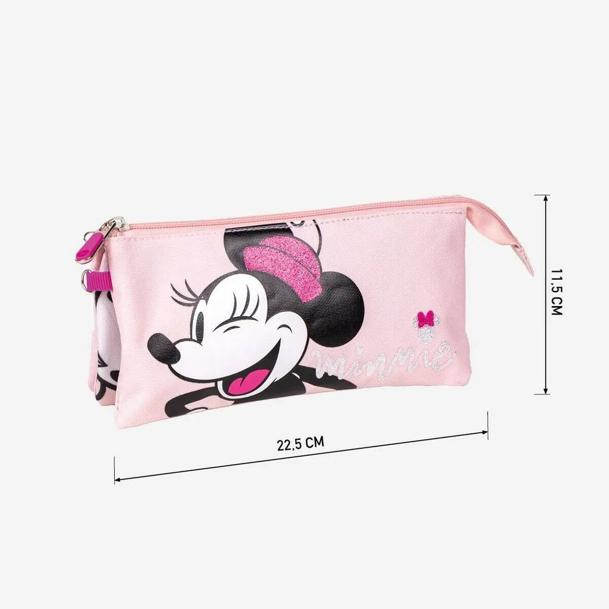 Trousse Fourre-Tout Triple Minnie Mouse 3/5