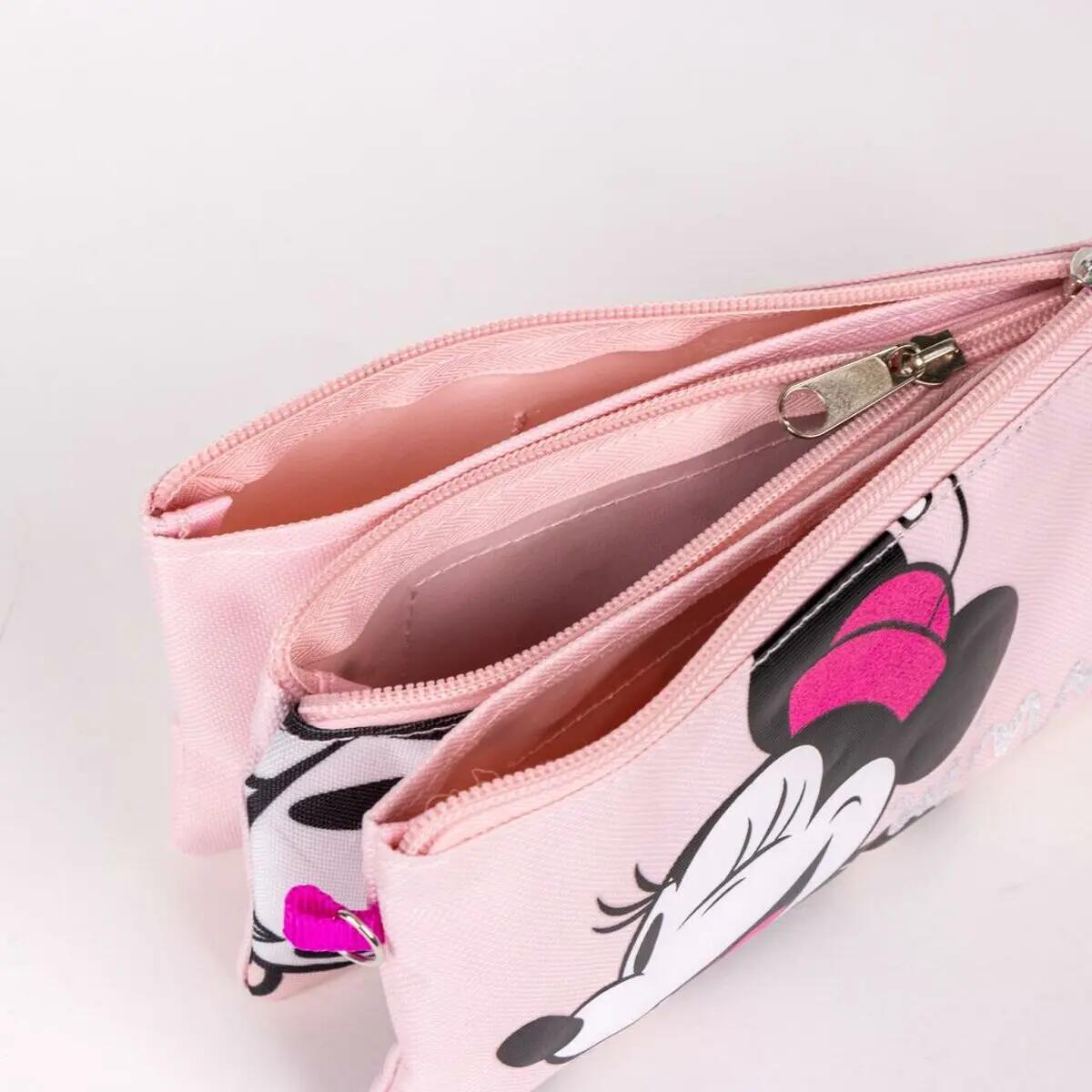 Trousse Fourre-Tout Triple Minnie Mouse 2/5