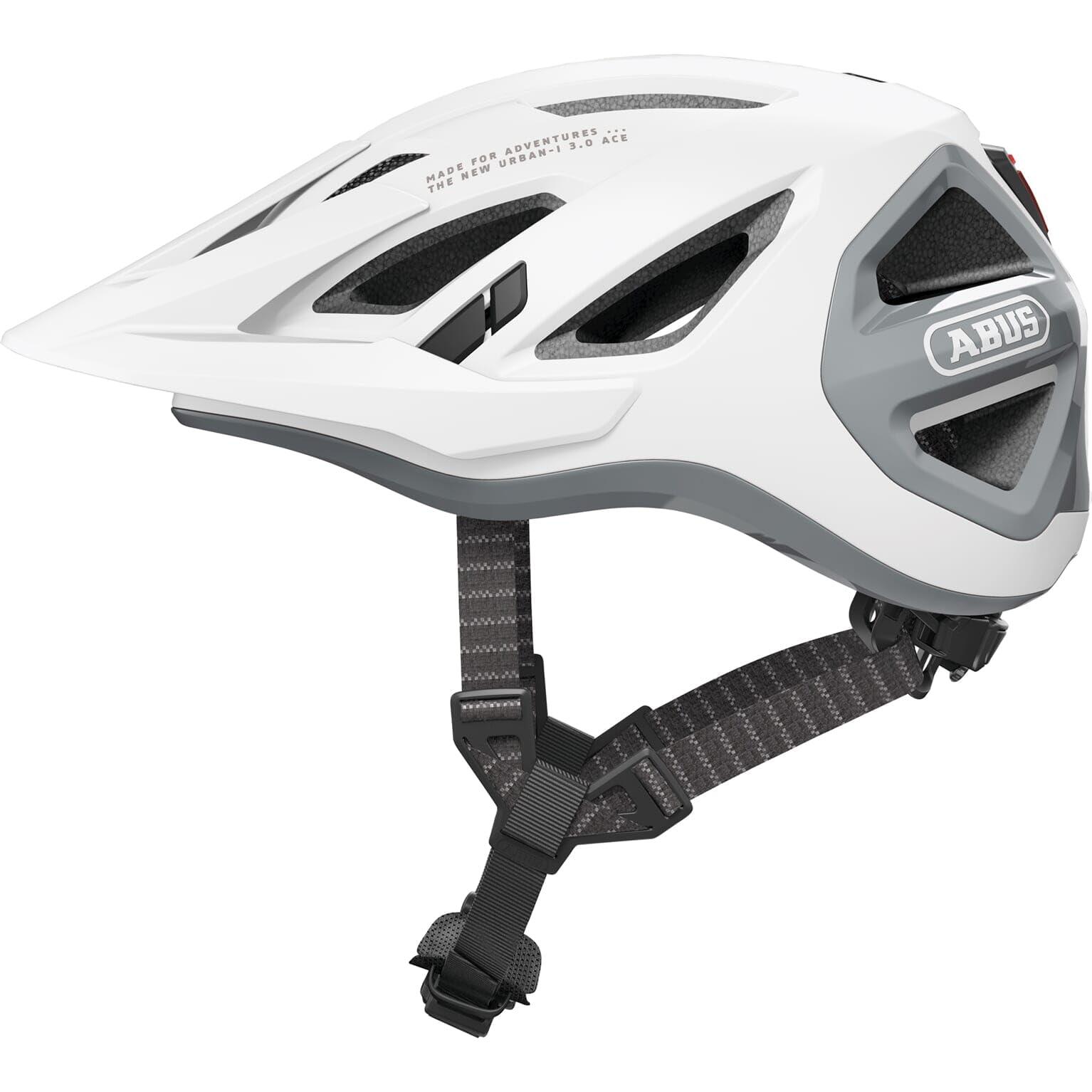 ABUS Miejski kask rowerowy „Urban-I 3.0 Ace”, biały