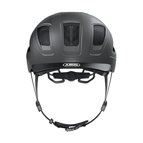 ABUS Miejski kask rowerowy „Hyban 2.0”, czarny