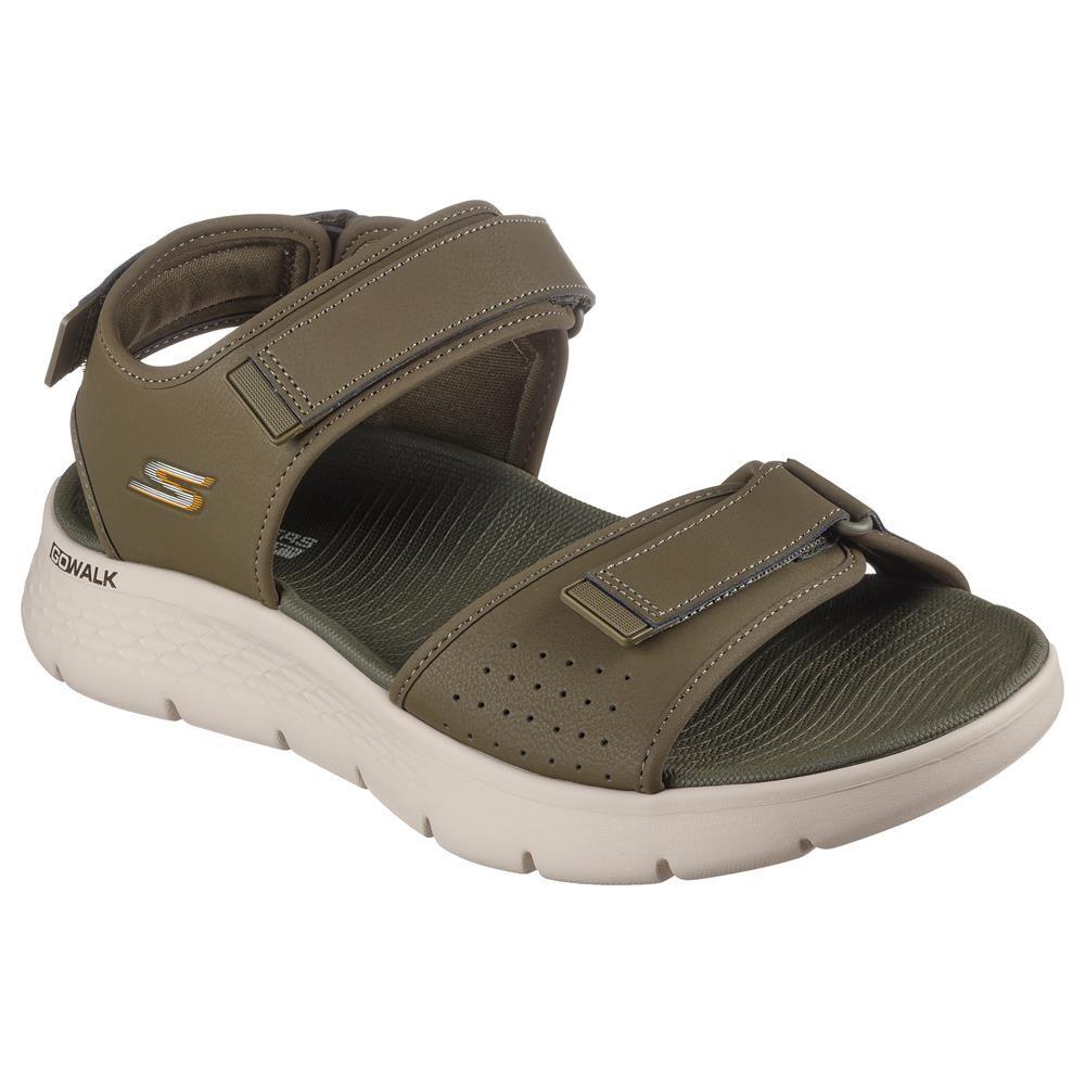 SANDALE HOMME Skechers Go Walk Flex Sandal Antigua KAKI 2/5