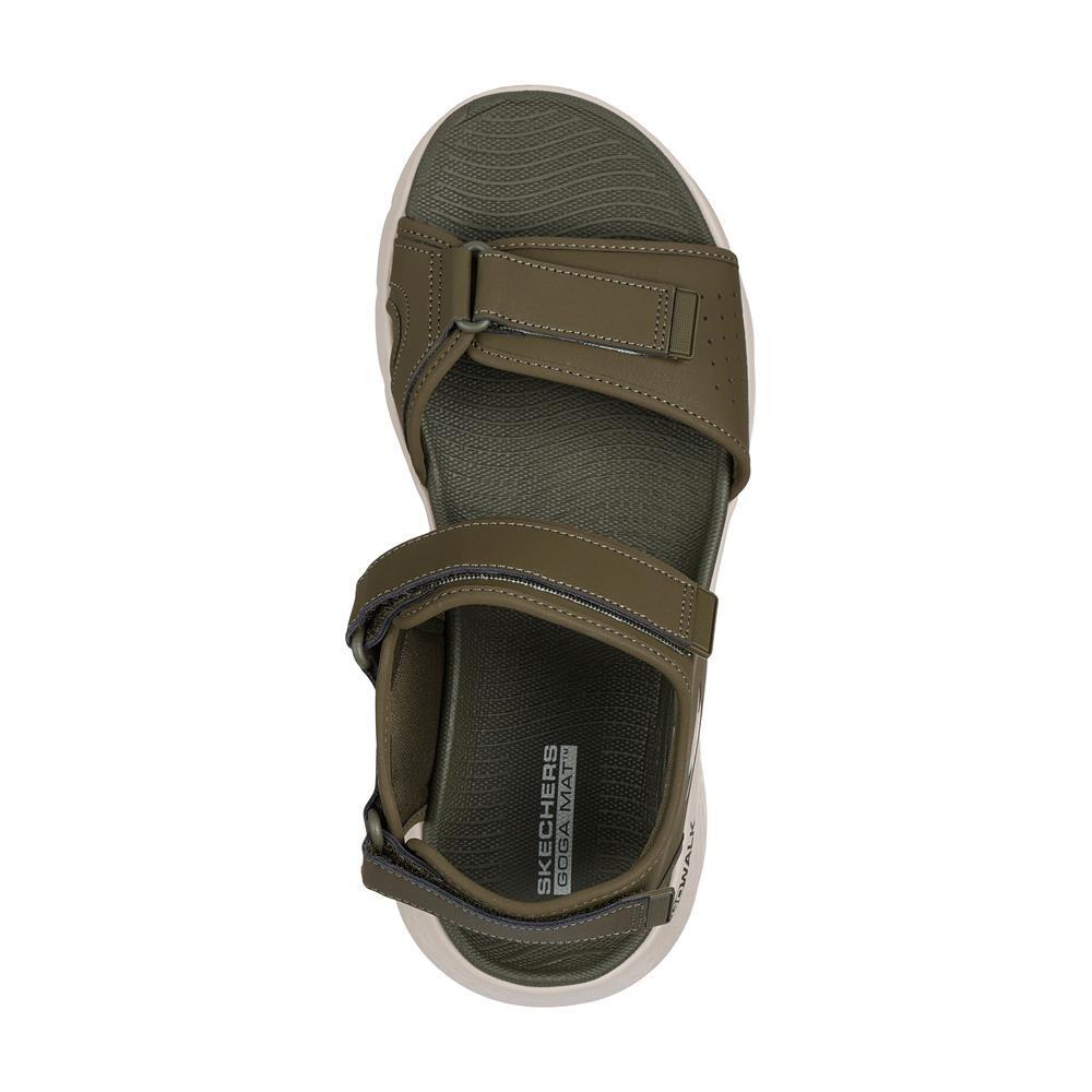 SANDALE HOMME Skechers Go Walk Flex Sandal Antigua KAKI 4/5