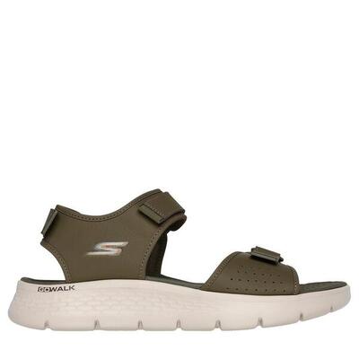 Sandalia Hombre Skechers Go Walk Flex Sandal Antigua Kaki