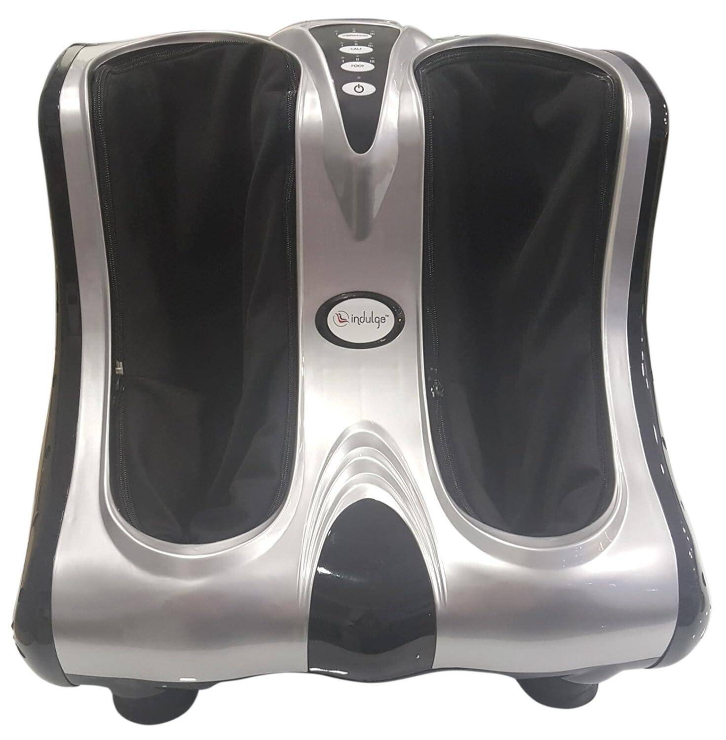 PowerMax Fitness Indulge IF-8008 Foot & Leg Massager Machine for Pain Relief with Intense Roller Reflexology Massage, Shiatsu, Kneading, Vibration, Rolling & Heating by PowerMax Fitness -  1