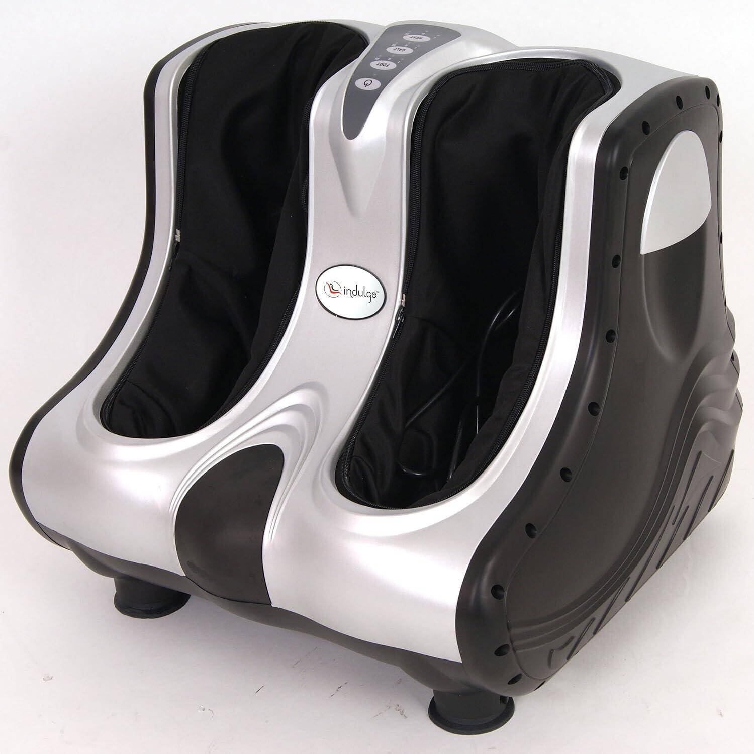 PowerMax Fitness Indulge IF-8008 Foot & Leg Massager Machine for Pain Relief with Intense Roller Reflexology Massage, Shiatsu, Kneading, Vibration, Rolling & Heating by PowerMax Fitness -  2