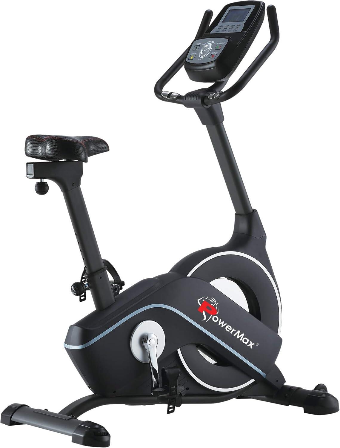 Powermax Fitness BU-900 Magnetic Upright Bike for home use