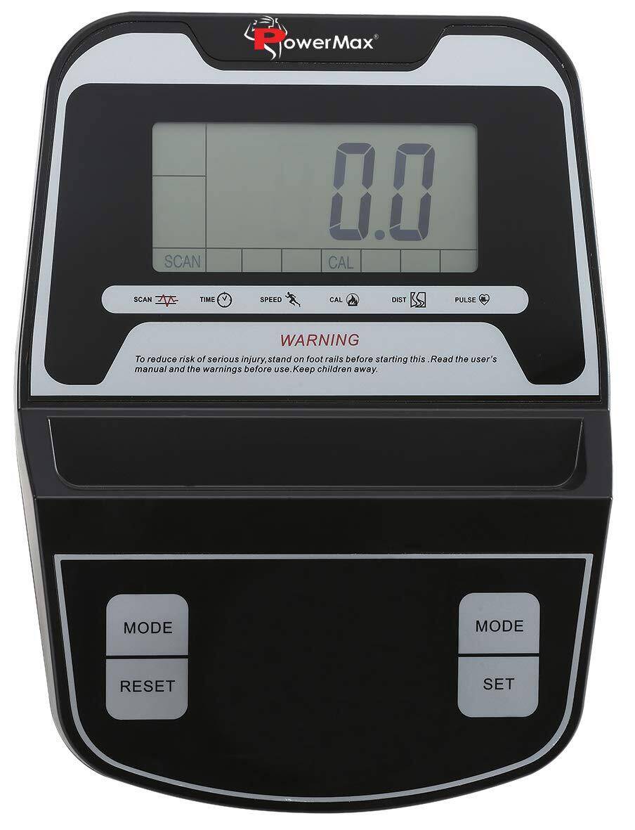 Powermax Fitness BU-900 Magnetic Upright Bike for home use -  2
