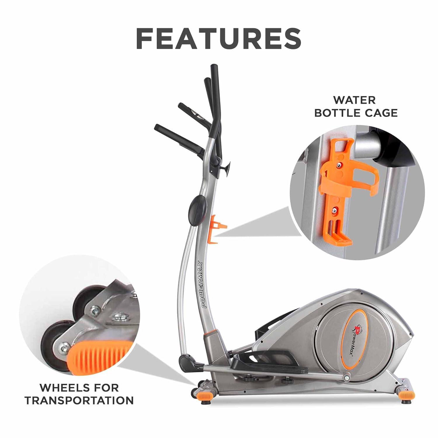 Powermax Elliptical Amazon Powermax Fitness Stride Trainer 300