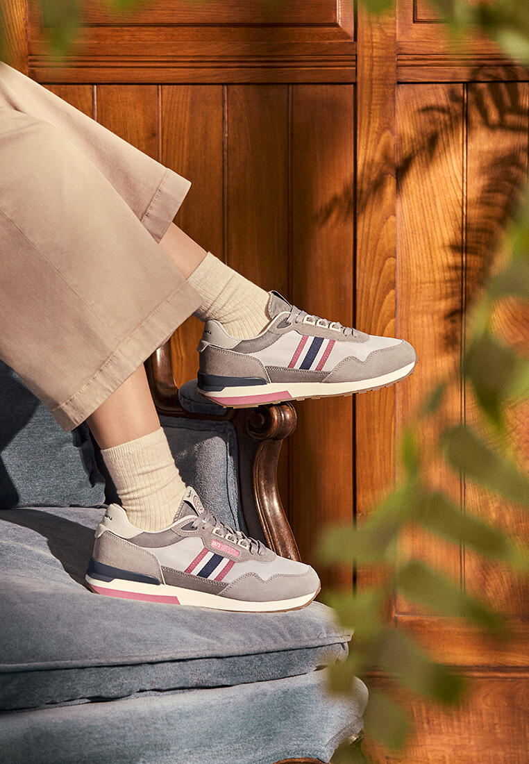 Chaussure de randonnée Baskets Femme Pepe Jeans KINGSTON HERITAGE W Ros 5/5