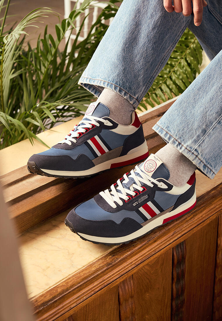 Zapatillas PEPE JEANS  Kingston Azul  Hombre 5/5