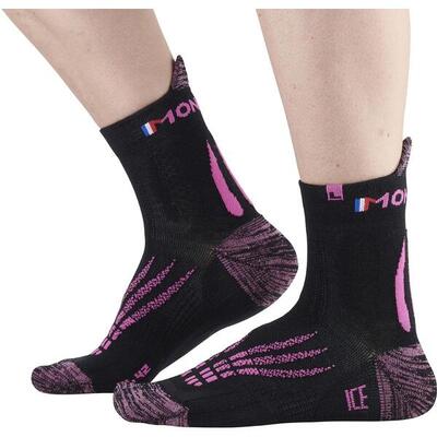 Monnet run ice running socks grijs