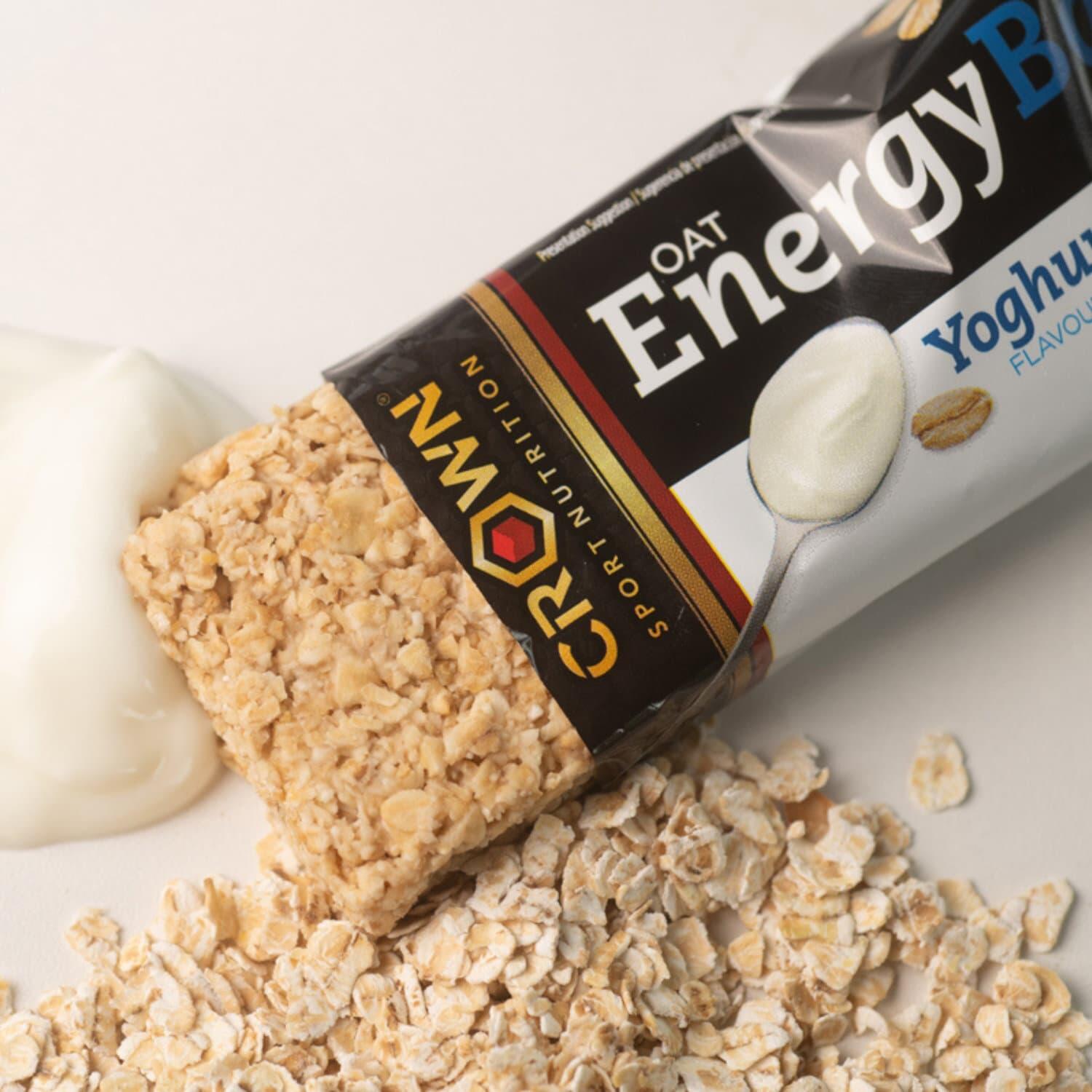 Caja de 12 barritas energéticas Energy Bar 2.0 (avena + dátil) 60 g Yogur 2/6
